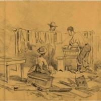 An Army “Washerwoman” during the Siege of Petersburg