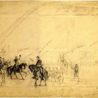 Grand Review of the 19th Corps by Sheridan