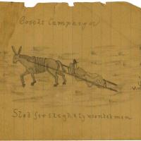 General Crook’s Campaign: Sled for Slightly Wounded Men